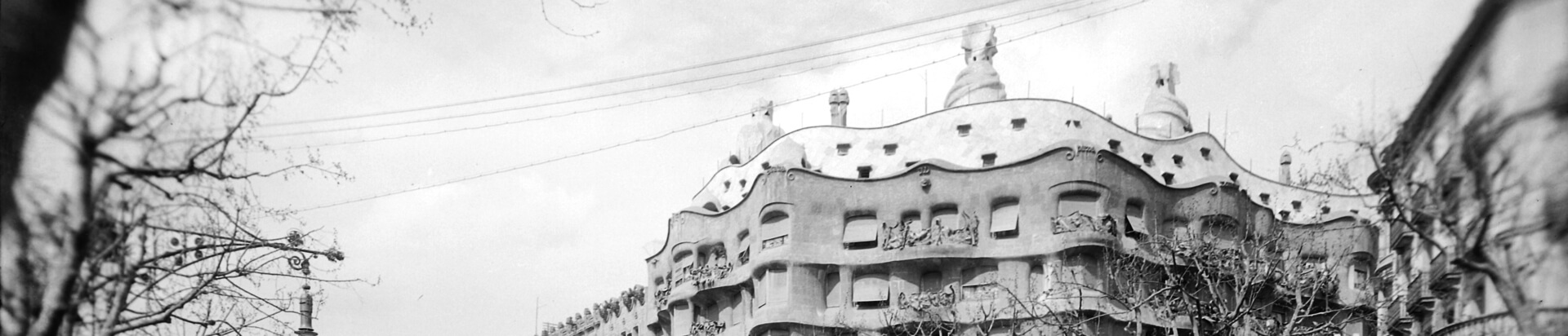 history barcelona pedrera gaudi