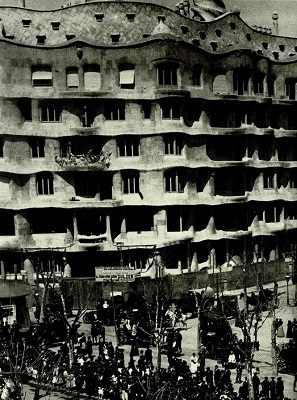 Chronologie Pedrera Renovierung Fassade