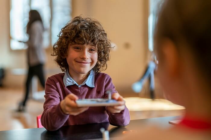 Activitat Els balcons de La Pedrera dels serveis educatius de La Pedrera