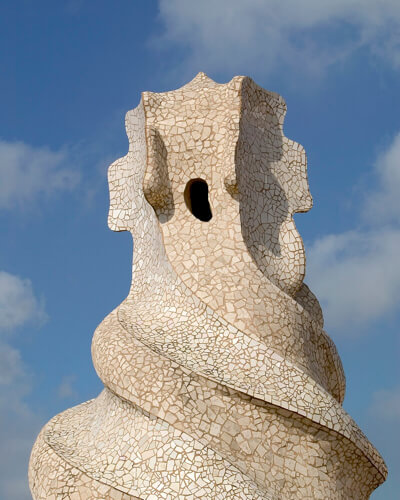 architettura pedrera terrazza vano scala