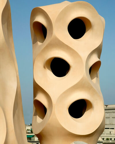 architettura pedrera terrazza fumo