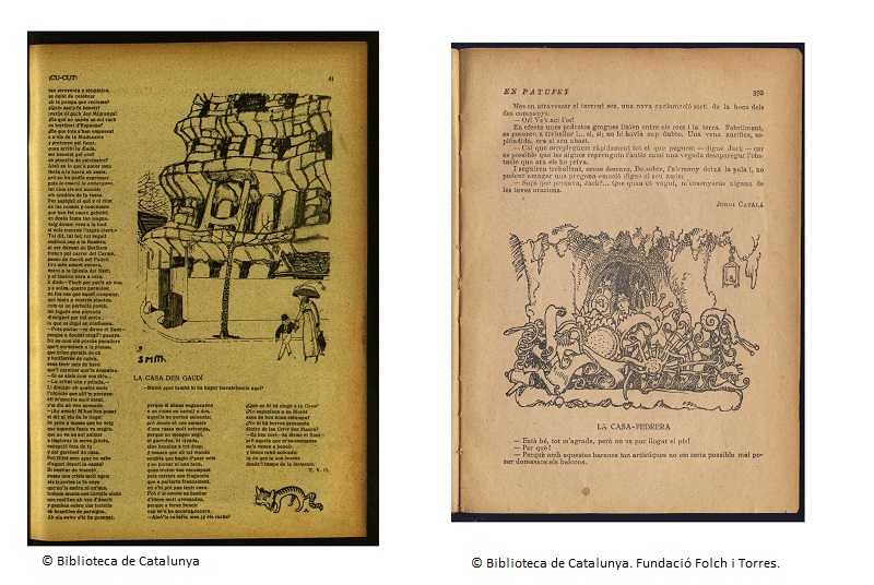 Smith, ¡Cut-Cut!, 1909 i Joan Junceda, En Patufet, 28 de maig de 1925