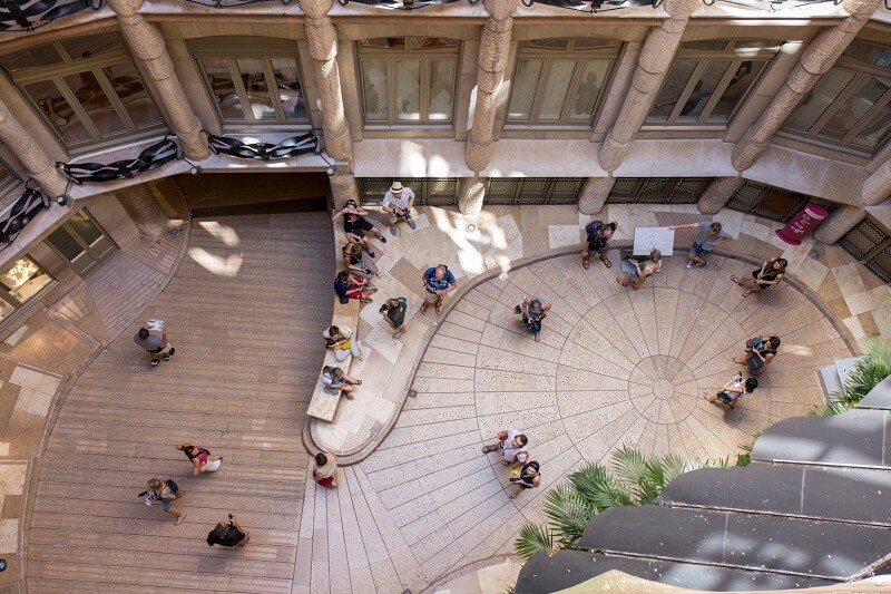 usi attuali pedrera turistico