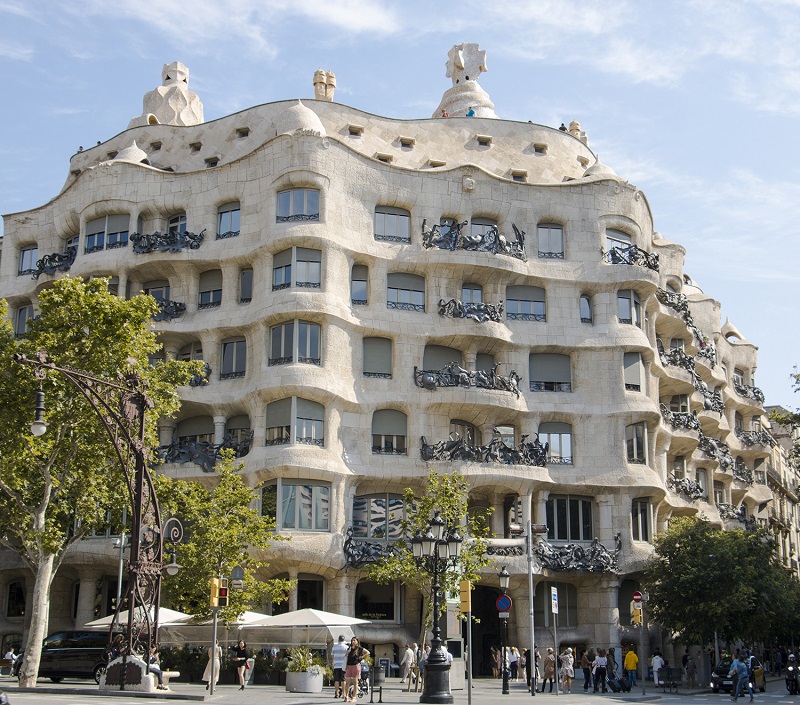 Casa Mila – La Pedrera: A Gaudí designed building in Paseo de Gracia  (Barcelona) - The best places in Spain