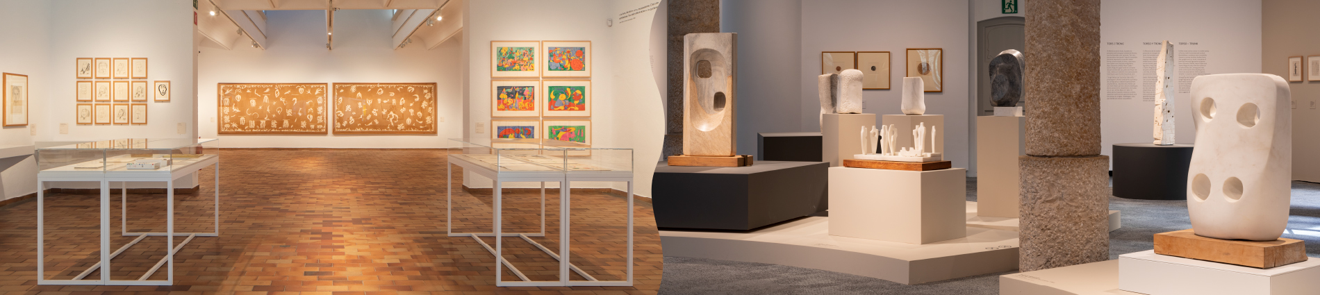 Exposiciones Arte en piedra y MiróMatisse