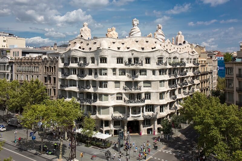 Aumentar Alergia Pascua de Resurrección La Pedrera, obra de arte total | Gaudí en Barcelona